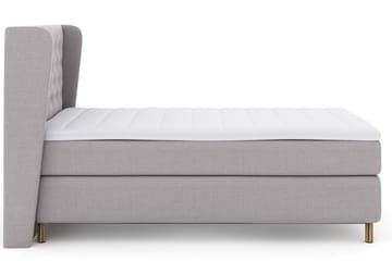 Komplett Sengepakke Choice No 3 120x200 Medium - Lysegrå|Kobberben - Møbler - Senger - Kontinentalsenger