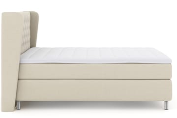 Komplett Sengepakke Choice No 3 140x200 Fast - Beige|Metallben - Møbler - Senger - Kontinentalsenger