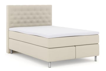 Komplett Sengepakke Choice No 3 140x200 Fast - Beige|Metallben - Møbler - Senger - Kontinentalsenger