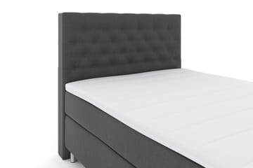 Komplett Sengepakke Choice No 3 140x200 Fast - Mørkegrå|Metallben - Møbler - Senger - Kontinentalsenger