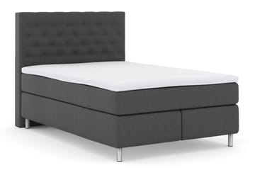Komplett Sengepakke Choice No 3 140x200 Fast - Mørkegrå|Metallben - Møbler - Senger - Kontinentalsenger