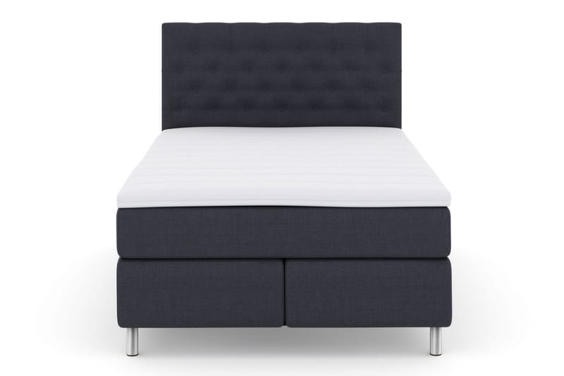 Komplett Sengepakke Choice No 3 140x200 Medium - Blå|Metallben - Møbler - Senger - Kontinentalsenger