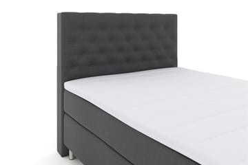 Komplett Sengepakke Choice No 3 140x200 Medium - Mørkegrå|Metallben - Møbler - Senger - Kontinentalsenger