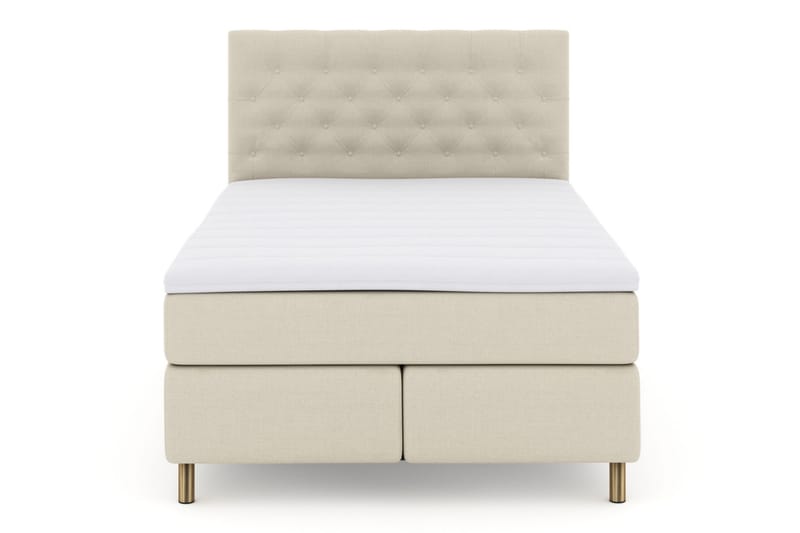 Komplett Sengepakke Choice No 3 160x200 Fast - Beige|Kobberben - Kontinentalsenger - Dobbeltsenger - Komplett sengepakke