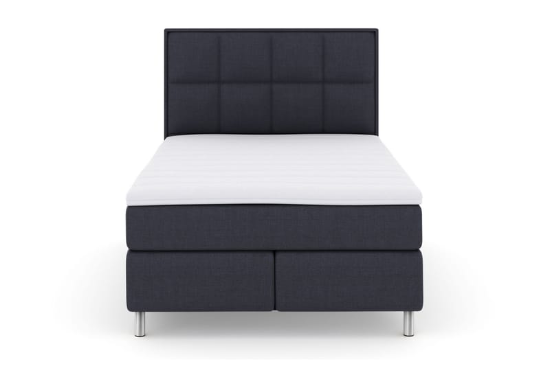 Komplett Sengepakke Choice No 3 160x200 Fast - Blå|Metallben - Møbler - Senger - Kontinentalsenger