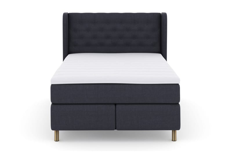 Komplett Sengepakke Choice No 3 160x200 Fast/Medium - Blå|Kobberben - Møbler - Senger - Kontinentalsenger