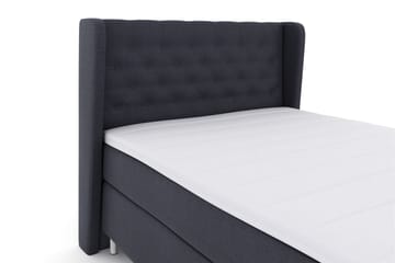 Komplett Sengepakke Choice No 3 160x200 Fast/Medium - Blå|Metallben - Møbler - Senger - Kontinentalsenger
