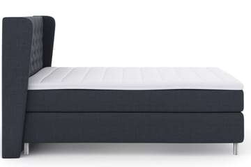 Komplett Sengepakke Choice No 3 160x200 Fast/Medium - Blå|Metallben - Møbler - Senger - Kontinentalsenger