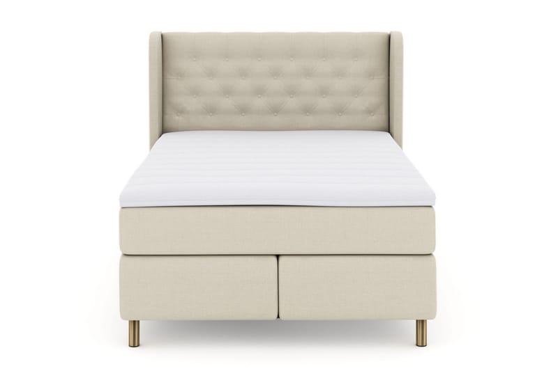 Komplett Sengepakke Choice No 3 160x200 Medium - Beige|Kobberben - Møbler - Senger - Kontinentalsenger
