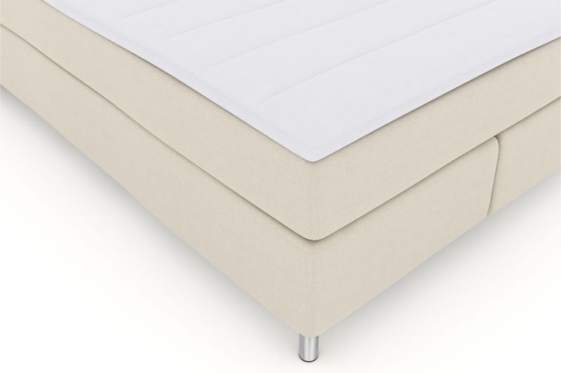 Komplett Sengepakke Choice No 3 160x200 Medium - Beige|Metallben - Kontinentalsenger - Dobbeltsenger - Komplett sengepakke