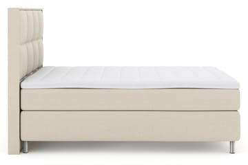 Komplett Sengepakke Choice No 3 160x200 Medium - Beige|Metallben - Møbler - Senger - Kontinentalsenger