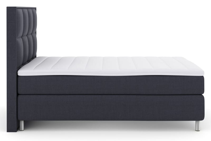 Komplett Sengepakke Choice No 3 160x200 Medium - Blå|Metallben - Møbler - Senger - Kontinentalsenger