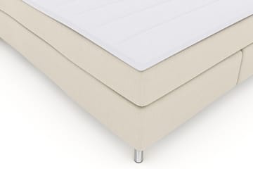 Komplett Sengepakke Choice No 3 180x200 Fast - Beige|Metallben - Møbler - Senger - Kontinentalsenger