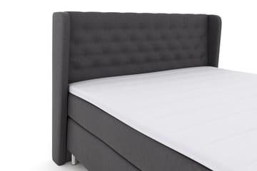 Komplett Sengepakke Choice No 3 180x200 Fast - Mørkegrå|Metallben - Møbler - Senger - Kontinentalsenger
