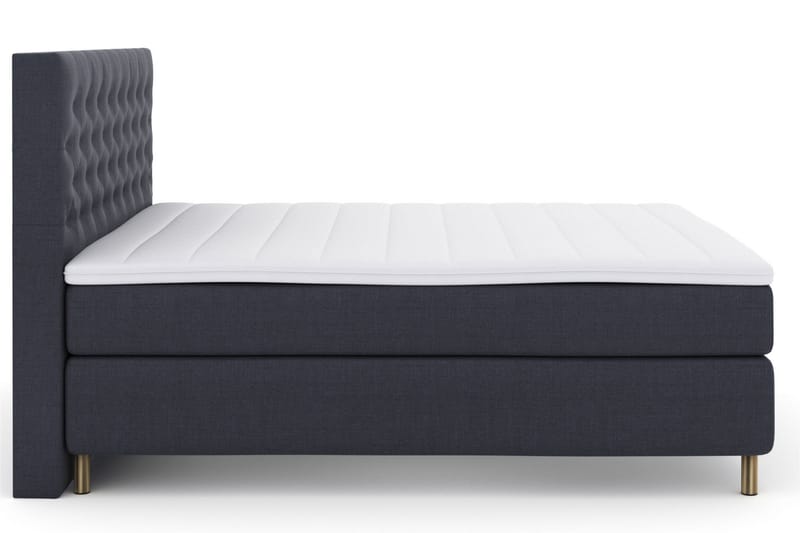 Komplett Sengepakke Choice No 3 180x200 Medium - Blå|Kobberben - Møbler - Senger - Kontinentalsenger