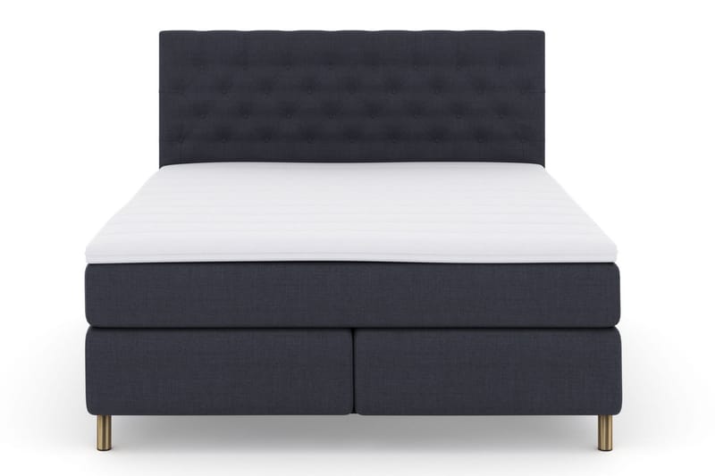 Komplett Sengepakke Choice No 3 180x200 Medium - Blå|Kobberben - Møbler - Senger - Kontinentalsenger