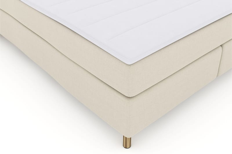 Komplett Sengepakke Choice No 3 210x210 Fast/Medium - Beige|Kobberben - Kontinentalsenger - Dobbeltsenger - Komplett sengepakke