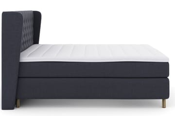 Komplett Sengepakke Choice No 3 210x210 Fast/Medium - Blå|Kobberben - Møbler - Senger - Kontinentalsenger