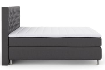 Komplett Sengepakke Choice No 3 210x210 Medium - Mørkegrå|Metallben - Møbler - Senger - Kontinentalsenger