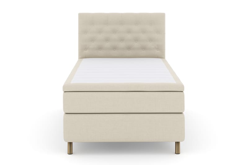 Komplett Sengepakke Choice No 4 120x200 Fast - Beige|Kobberben - Møbler - Senger - Kontinentalsenger