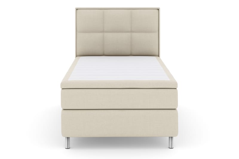 Komplett Sengepakke Choice No 4 120x200 Fast - Beige|Metallben - Møbler - Senger - Kontinentalsenger