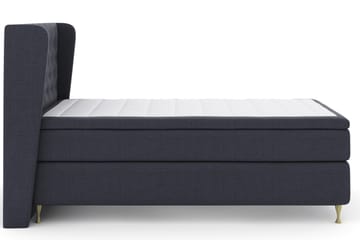 Komplett Sengepakke Choice No 4 120x200 Fast - Blå|Gullben - Møbler - Senger - Kontinentalsenger