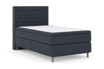 Komplett Sengepakke Choice No 4 120x200 Fast - Blå|Kobberben - Møbler - Senger - Kontinentalsenger