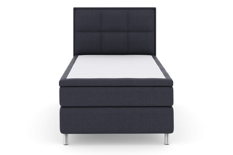 Komplett Sengepakke Choice No 4 120x200 Fast - Blå|Metallben - Møbler - Senger - Kontinentalsenger