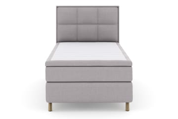 Komplett Sengepakke Choice No 4 120x200 Fast - Lysegrå|Kobberben - Møbler - Senger - Kontinentalsenger