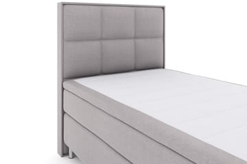 Komplett Sengepakke Choice No 4 120x200 Fast - Lysegrå|Metallben - Møbler - Senger - Kontinentalsenger