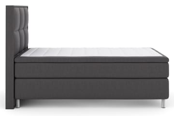 Komplett Sengepakke Choice No 4 120x200 Fast - Mørkegrå|Metallben - Møbler - Senger - Kontinentalsenger