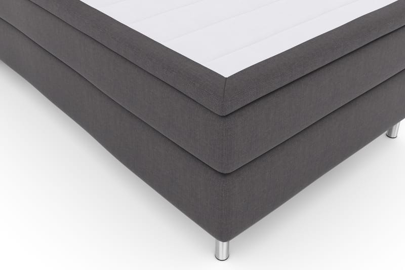 Komplett Sengepakke Choice No 4 120x200 Fast - Mørkegrå|Metallben - Møbler - Senger - Kontinentalsenger