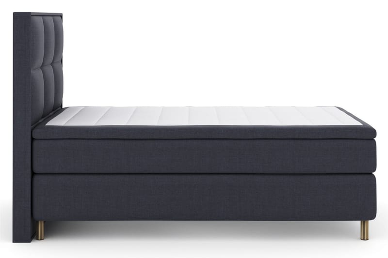 Komplett Sengepakke Choice No 4 120x200 Medium - Blå|Metallben - Møbler - Senger - Kontinentalsenger