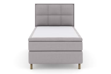 Komplett Sengepakke Choice No 4 120x200 Medium - Lysegrå|Kobberben - Møbler - Senger - Kontinentalsenger