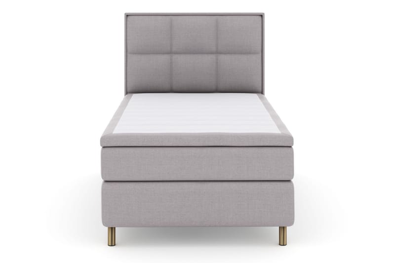 Komplett Sengepakke Choice No 4 120x200 Medium - Lysegrå|Kobberben - Møbler - Senger - Kontinentalsenger
