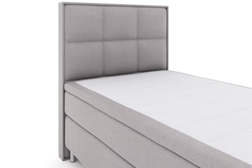 Komplett Sengepakke Choice No 4 120x200 Medium - Lysegrå|Metallben - Møbler - Senger - Kontinentalsenger