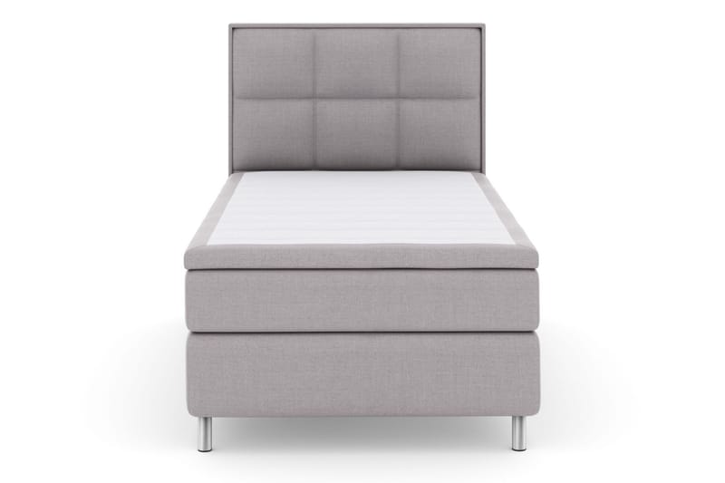 Komplett Sengepakke Choice No 4 120x200 Medium - Lysegrå|Metallben - Møbler - Senger - Kontinentalsenger