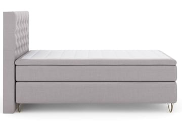 Komplett Sengepakke Choice No 4 120x200 Medium - Lysegrå|V-formede Metallben - Møbler - Senger - Enkeltsenger