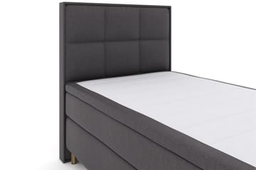 Komplett Sengepakke Choice No 4 120x200 Medium - Mørkegrå|Kobberben - Møbler - Senger - Kontinentalsenger