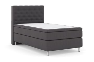 Komplett Sengepakke Choice No 4 120x200 Medium - Mørkegrå|Metallben - Møbler - Senger - Enkeltsenger