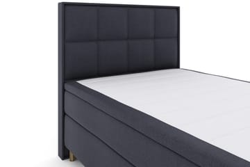 Komplett Sengepakke Choice No 4 140x200 Fast - Blå|Metallben - Møbler - Senger - Kontinentalsenger