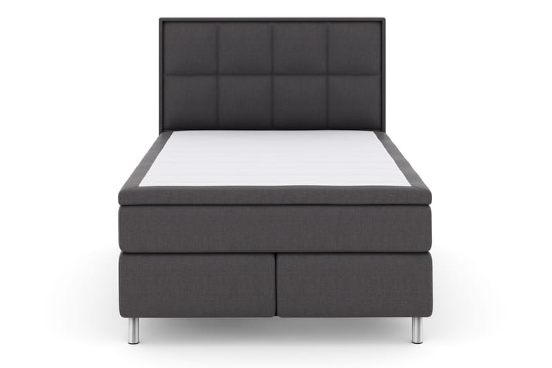 Komplett Sengepakke Choice No 4 140x200 Fast - Mørkegrå|Metallben - Møbler - Senger - Kontinentalsenger