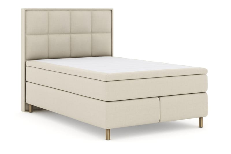 Komplett Sengepakke Choice No 4 140x200 Fast/Medium - Beige|Kobberben - Kontinentalsenger - Komplett sengepakke