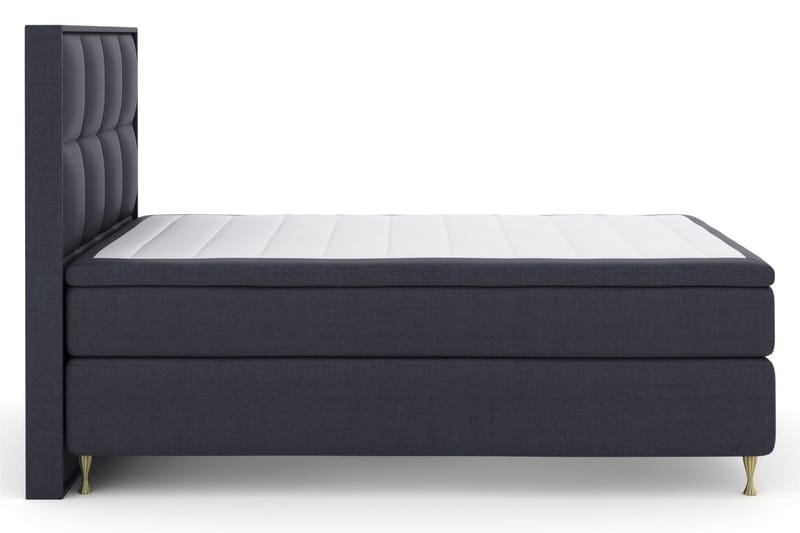 Komplett Sengepakke Choice No 4 140x200 Fast/Medium - Blå|Gullben - Møbler - Senger - Kontinentalsenger