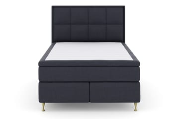 Komplett Sengepakke Choice No 4 140x200 Fast/Medium - Blå|Gullben - Møbler - Senger - Kontinentalsenger
