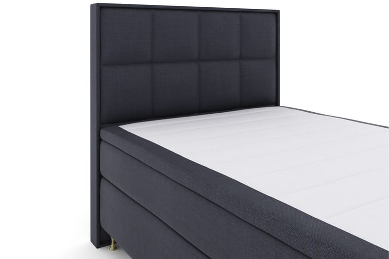 Komplett Sengepakke Choice No 4 140x200 Fast/Medium - Blå|Gullben - Kontinentalsenger - Komplett sengepakke