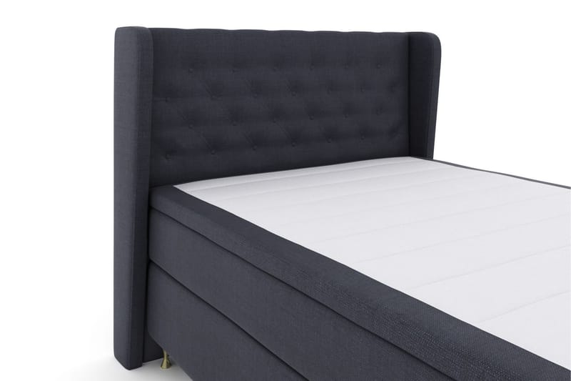 Komplett Sengepakke Choice No 4 140x200 Fast/Medium - Blå|Gullben - Kontinentalsenger - Komplett sengepakke