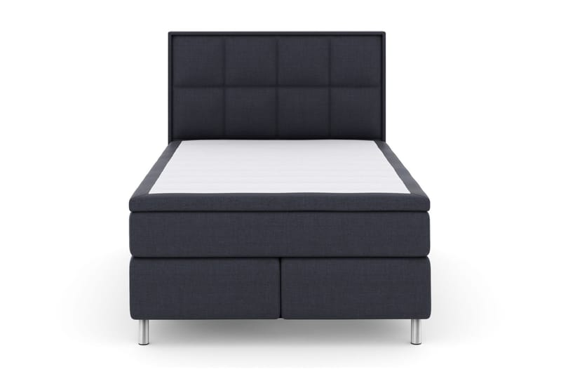 Komplett Sengepakke Choice No 4 140x200 Fast/Medium - Blå|Metallben - Møbler - Senger - Kontinentalsenger