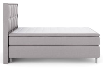 Komplett Sengepakke Choice No 4 140x200 Fast/Medium - Blå|V-formede Metallben - Møbler - Senger - Kontinentalsenger