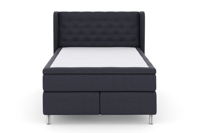 Komplett Sengepakke Choice No 4 140x200 Medium - Blå|Metallben - Kontinentalsenger - Komplett sengepakke